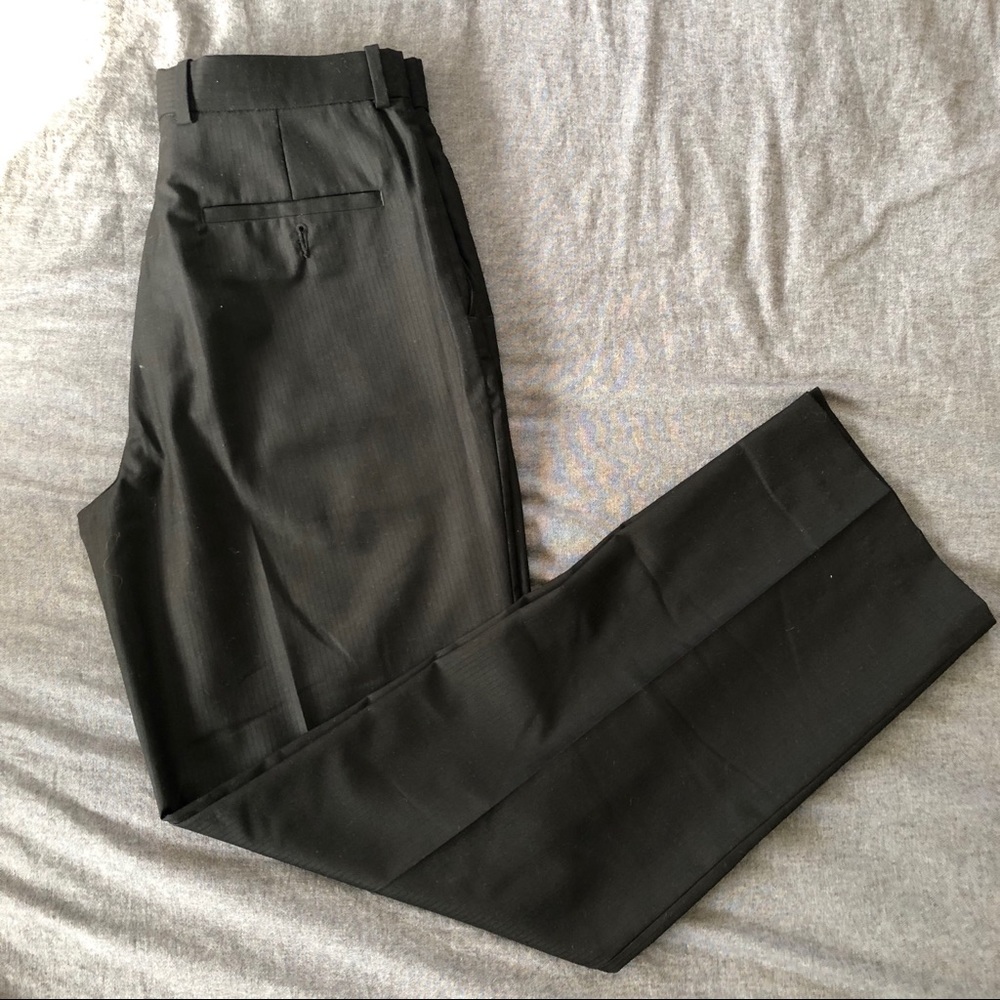 Perry Ellis Men’s Black Dress Pants